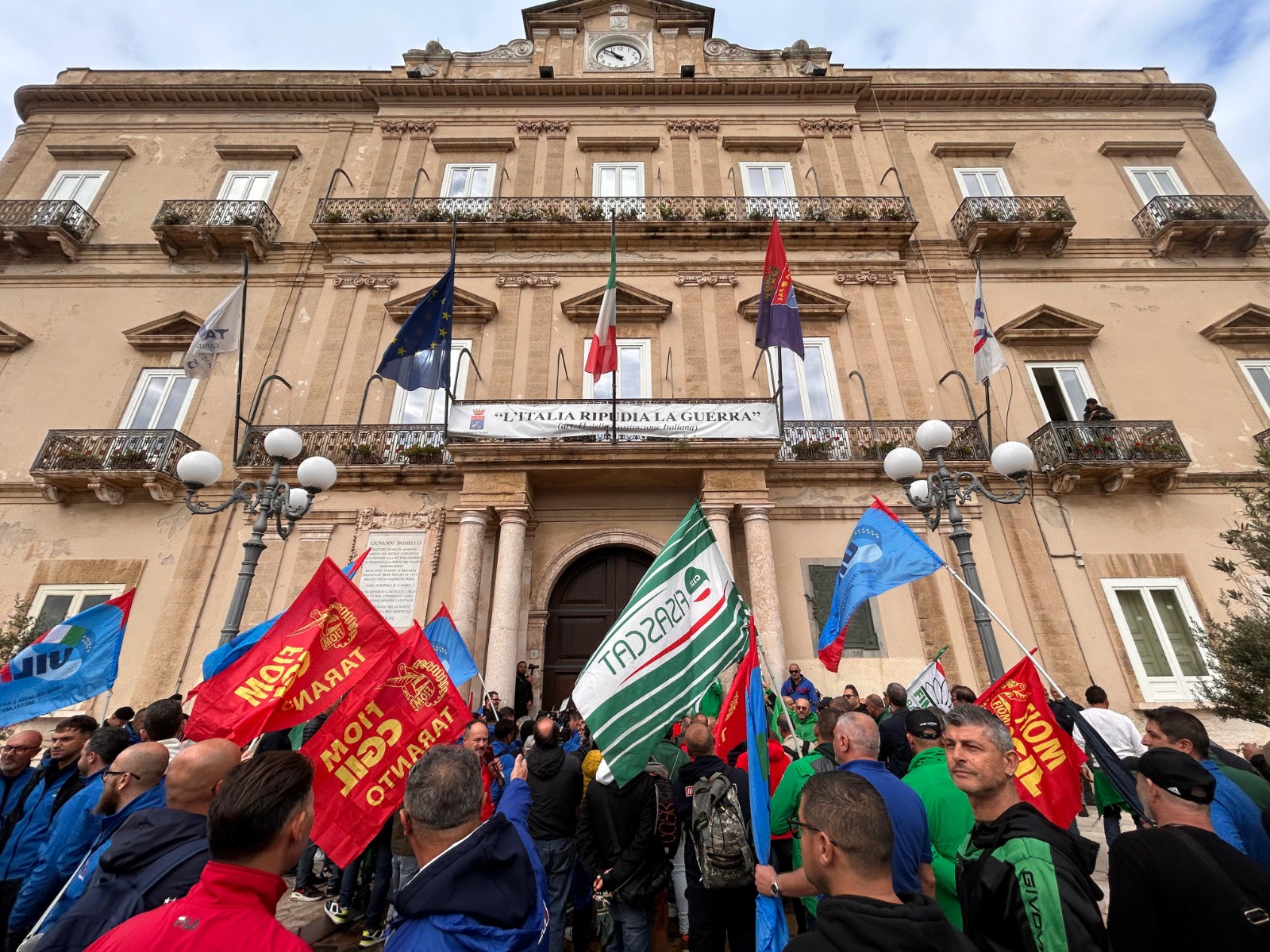 Ex Ilva, Comune e Sindacati